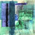 Mischtechnik 1, 19,5x19,5cm, 2021